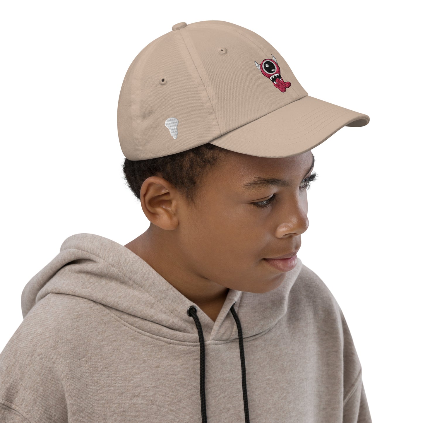 LAXUNIVERSE "Pink Monster Head" Youth baseball cap