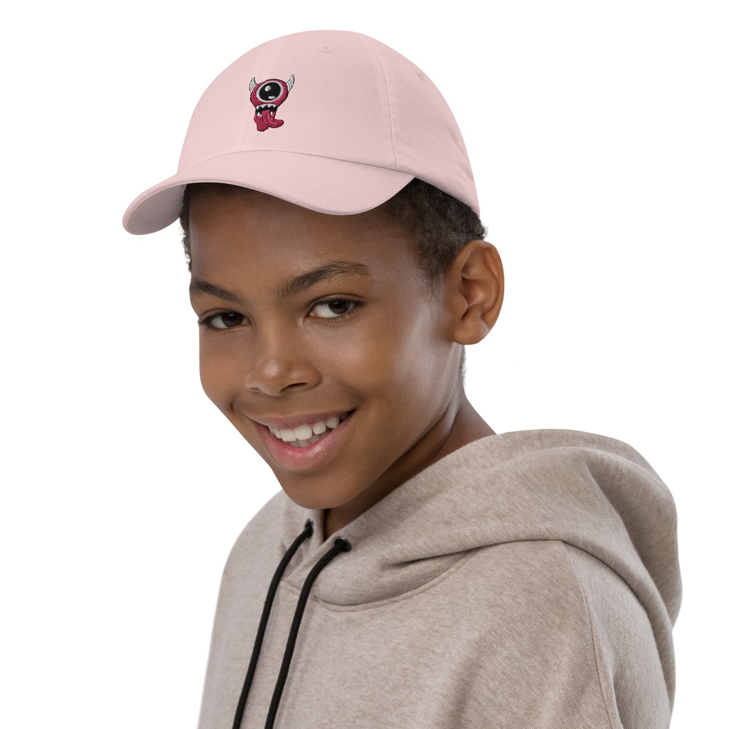 LAXUNIVERSE "Pink Monster Head" Youth baseball cap