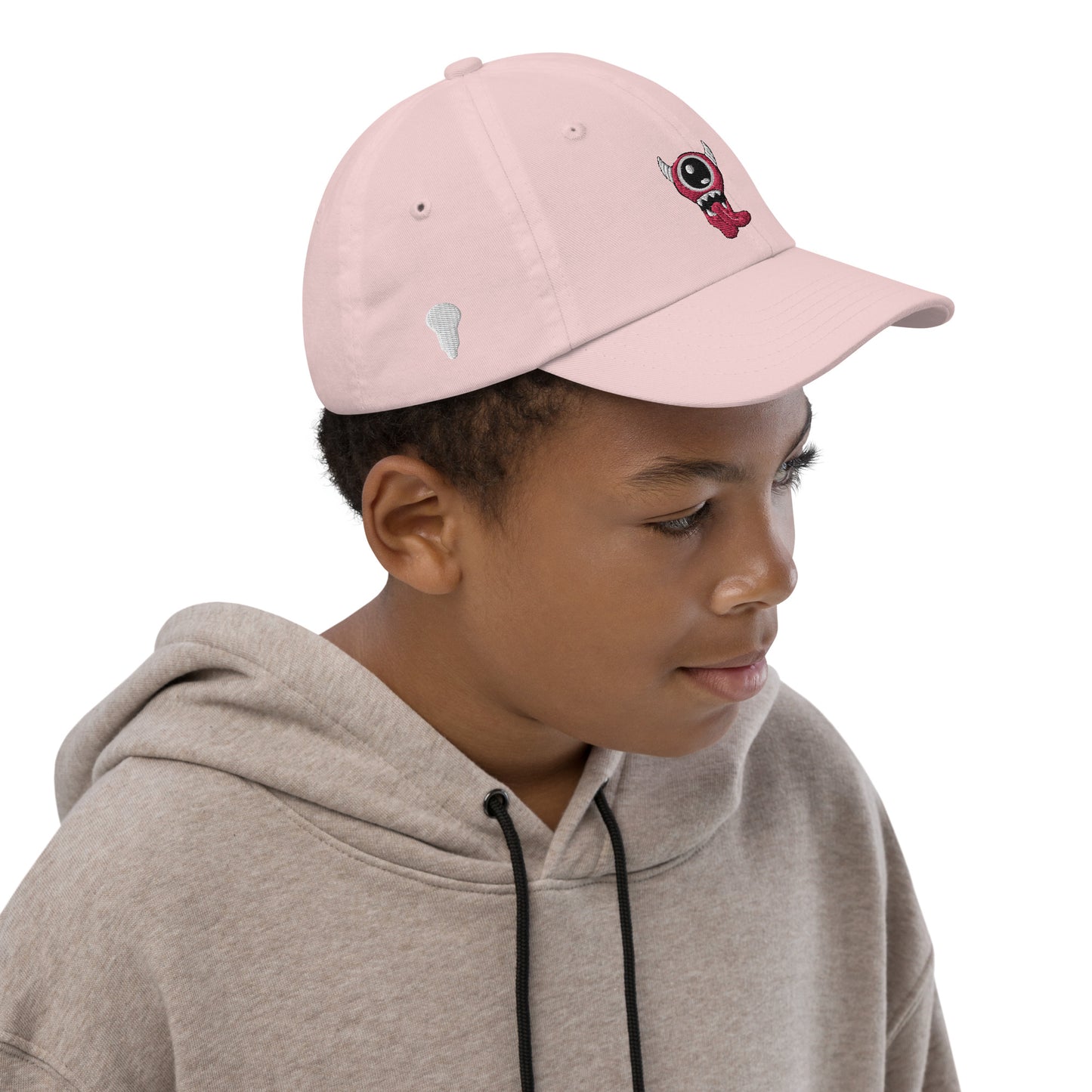 LAXUNIVERSE "Pink Monster Head" Youth baseball cap