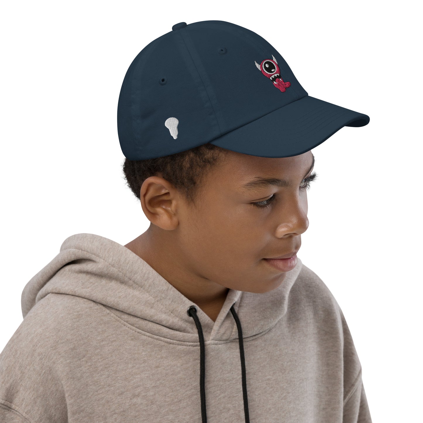 LAXUNIVERSE "Pink Monster Head" Youth baseball cap