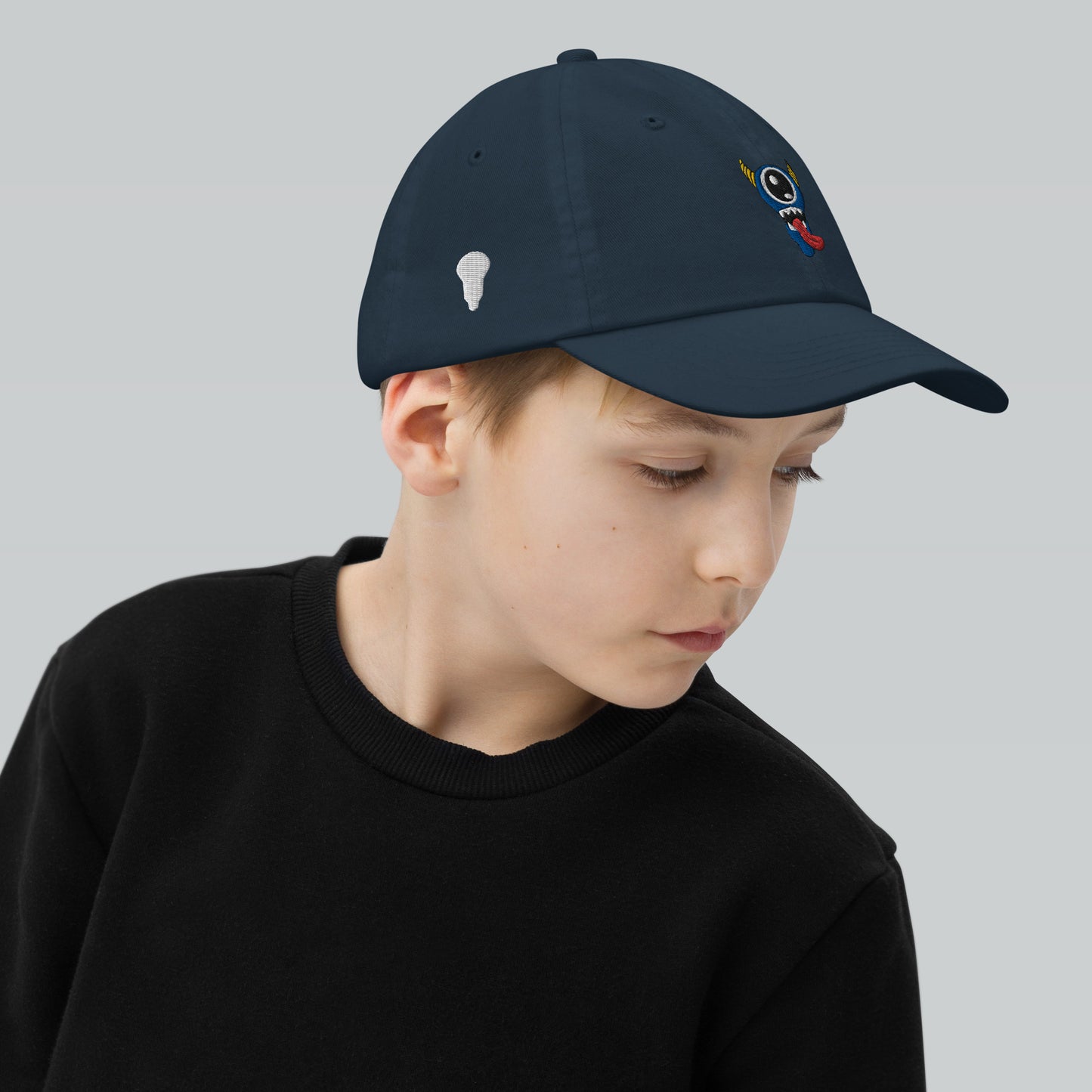 LAXUNIVERSE "Blu Monster Head" Youth baseball cap