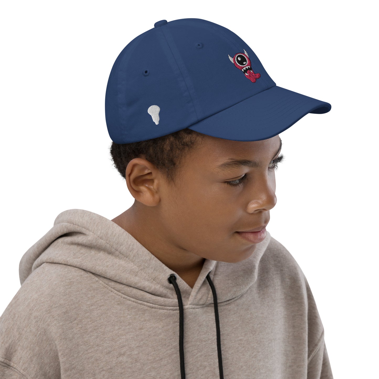 LAXUNIVERSE "Pink Monster Head" Youth baseball cap