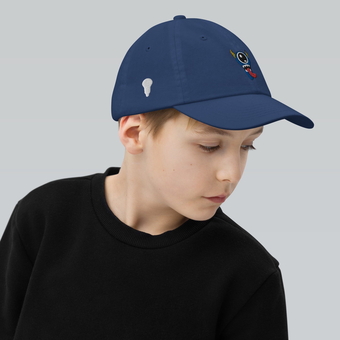 LAXUNIVERSE "Blu Monster Head" Youth baseball cap