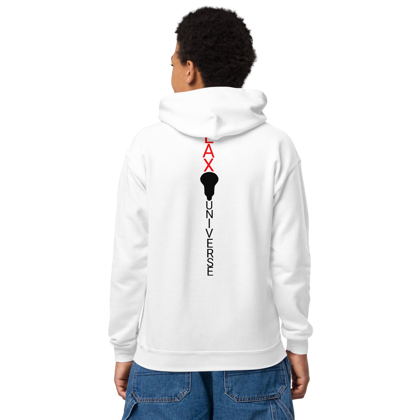 LAXUNIVERSE "Red Spider" Youth heavy blend hoodie