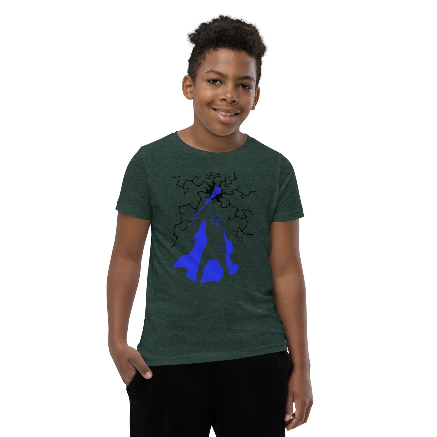 LAXUNIVERSE "THOR" BLUE Youth T-Shirt