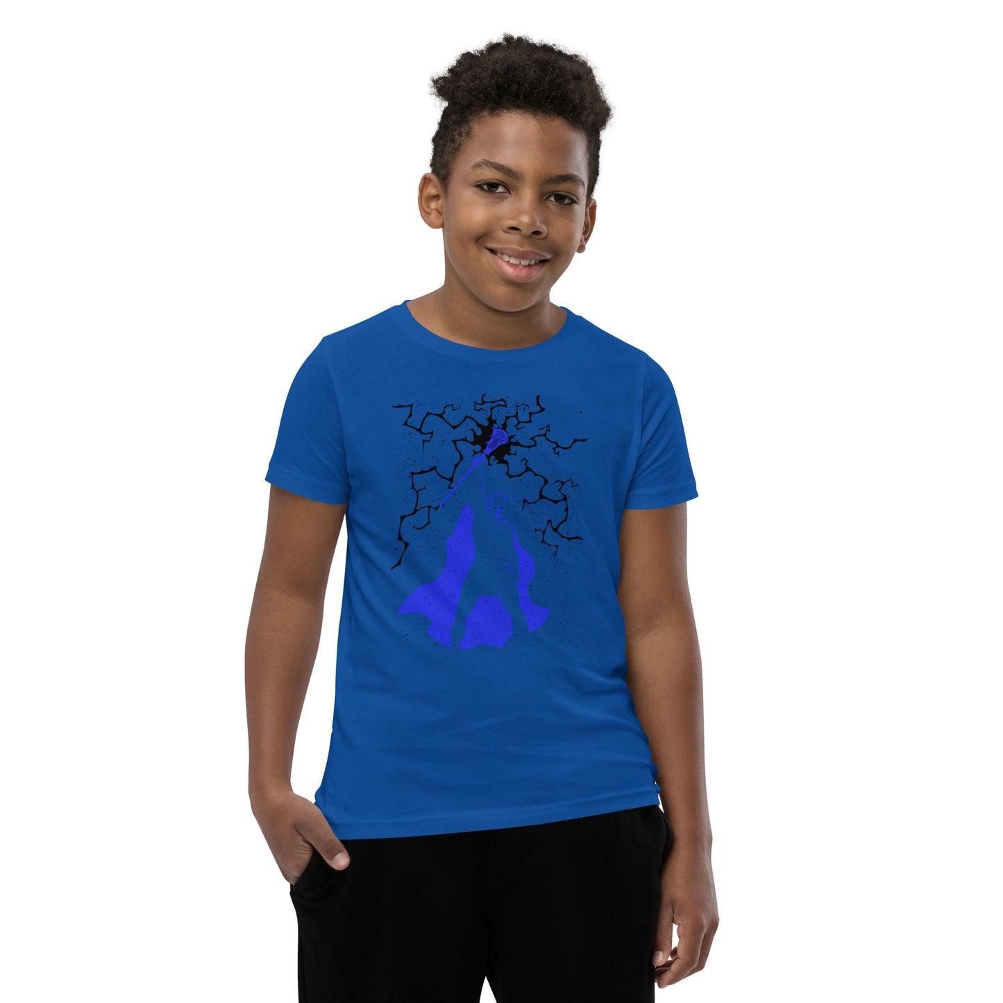 LAXUNIVERSE "THOR" BLUE Youth T-Shirt