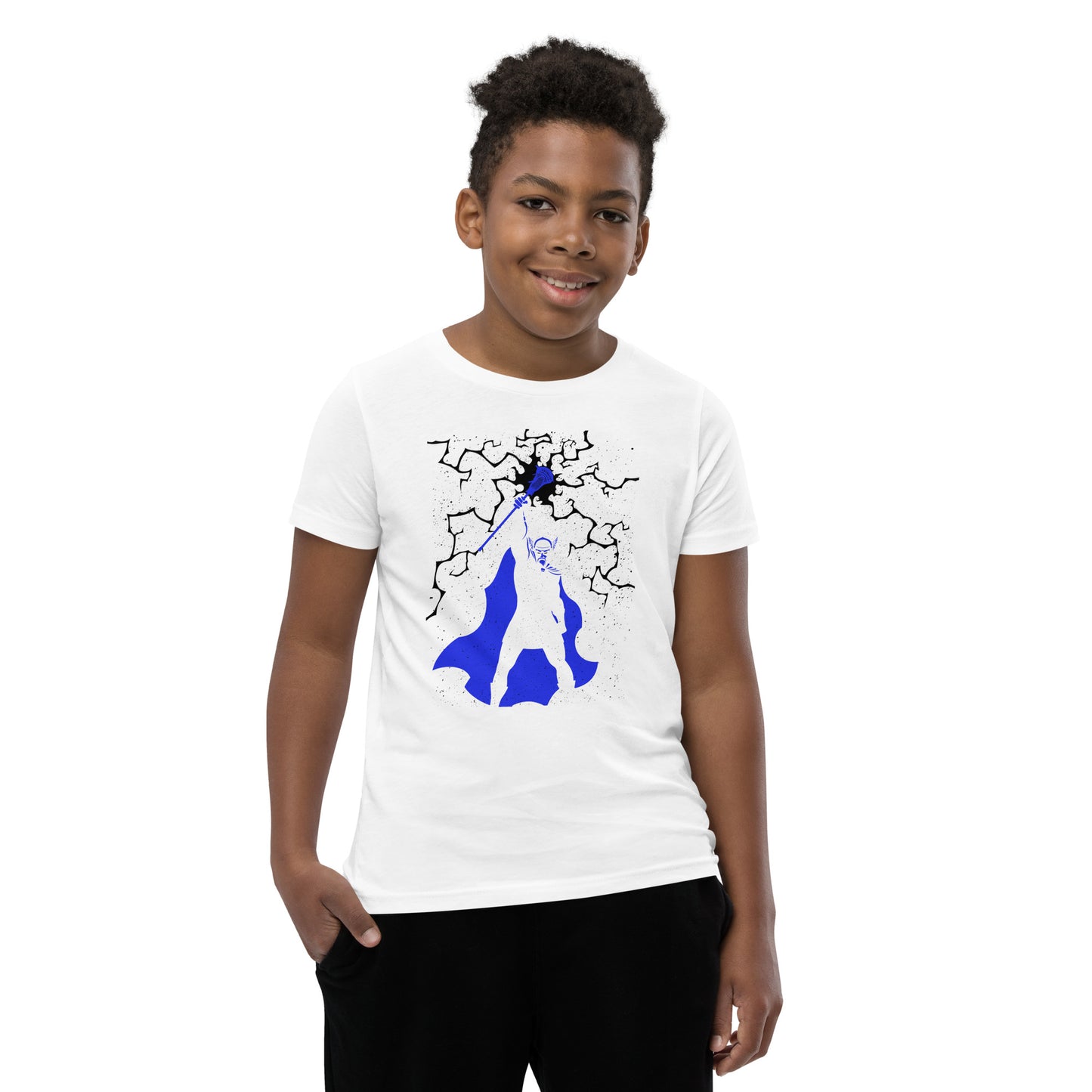 LAXUNIVERSE "THOR" BLUE Youth T-Shirt