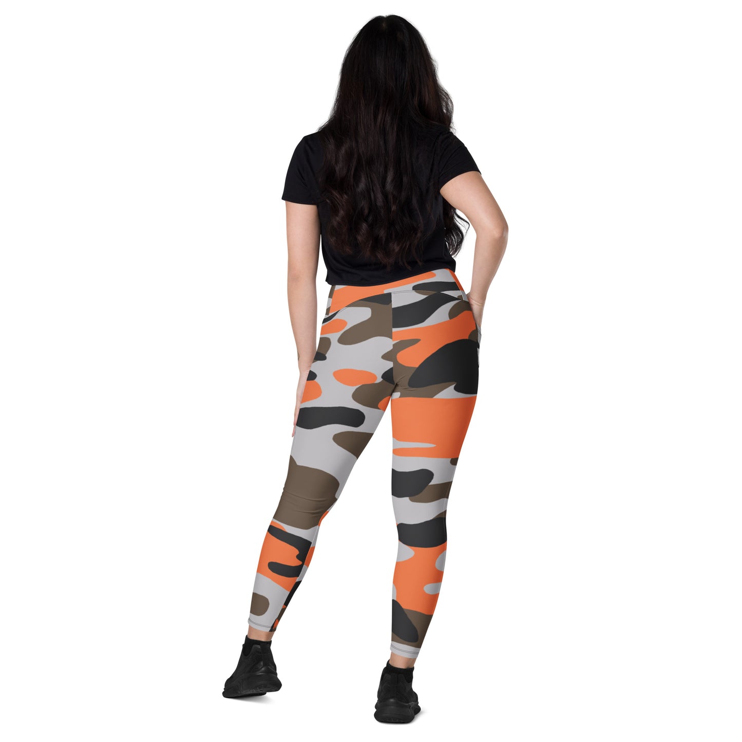 LAXUNIVERSE A1 Crossover leggings with pockets