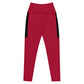 LAXUNIVERSE Carmine Crossover leggings with pockets