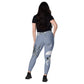LAXUNIVERSE XMAS Crossover leggings with pockets