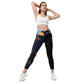 LAXUNIVERSE MOON BEAR Crossover leggings with pockets