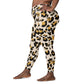 LAXUNIVERSE CHEETAH PRINT Crossover leggings with pockets