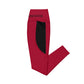 LAXUNIVERSE Carmine Crossover leggings with pockets