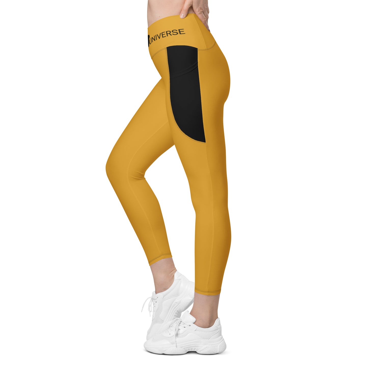 LAXUNIVERSE BUTTERCUP Crossover leggings with pockets