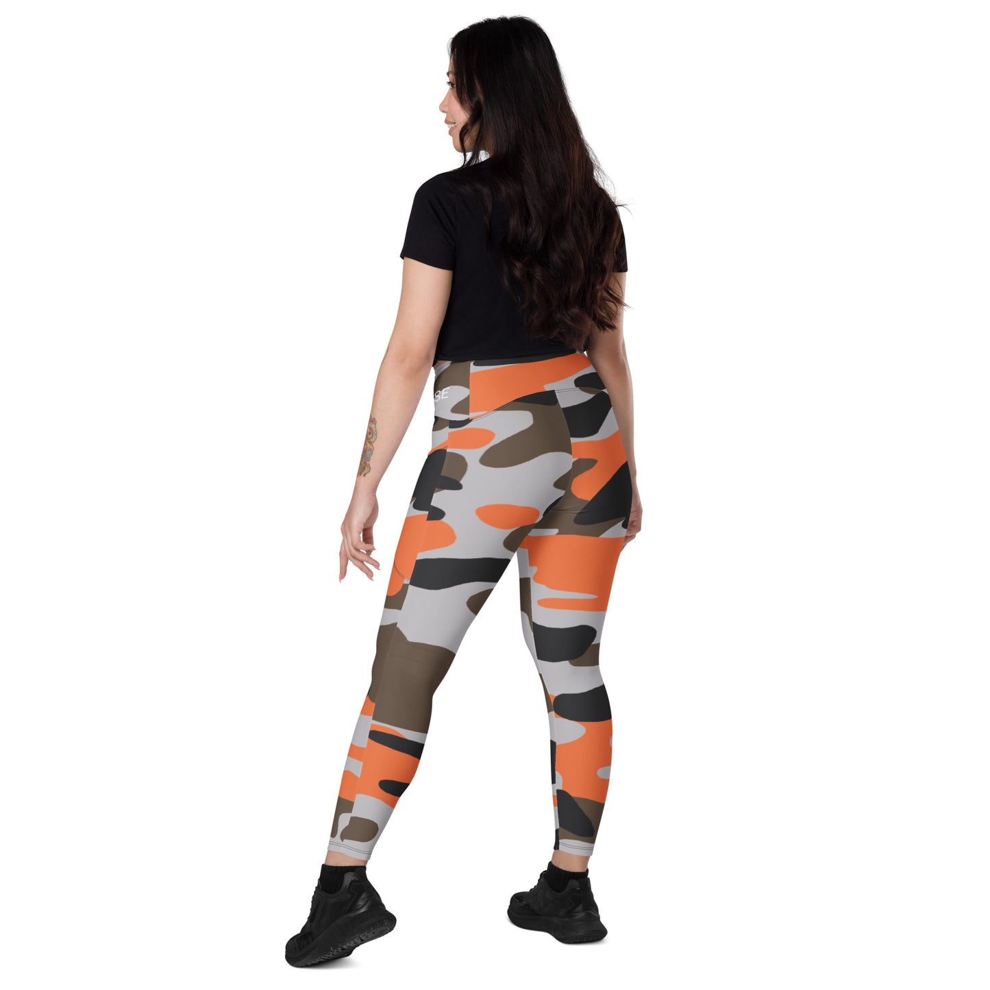 LAXUNIVERSE A1 Crossover leggings with pockets