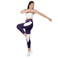 LAXUNIVERSE Tolopea Crossover leggings with pockets
