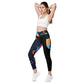 LAXUNIVERSE MOON BEAR Crossover leggings with pockets