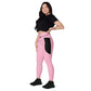 LAXUNIVERSE Cotton Candy Crossover leggings with pockets
