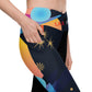 LAXUNIVERSE MOON BEAR Crossover leggings with pockets