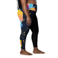 LAXUNIVERSE MOON BEAR Crossover leggings with pockets