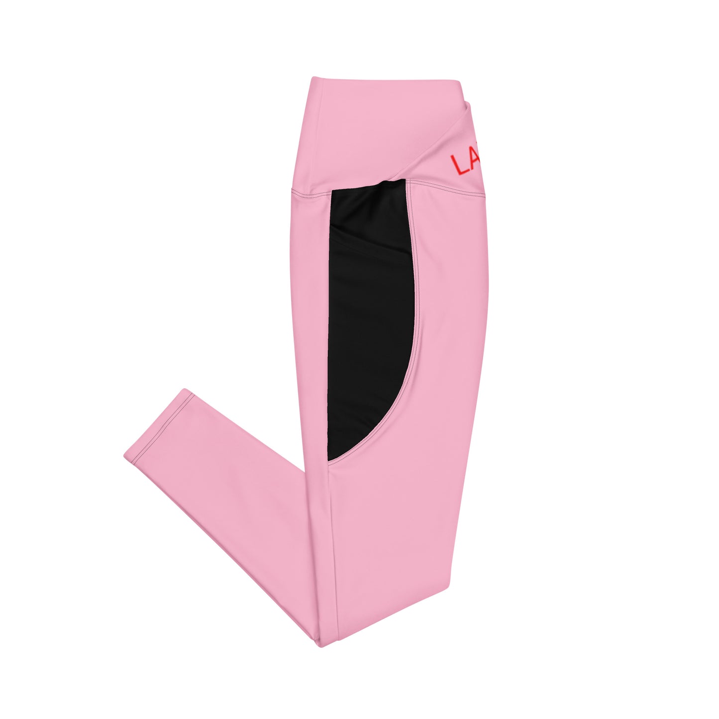 LAXUNIVERSE Cotton Candy Crossover leggings with pockets