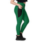 LAXUNIVERSE Jewel  Crossover leggings with pockets