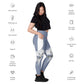 LAXUNIVERSE XMAS Crossover leggings with pockets
