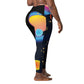 LAXUNIVERSE MOON BEAR Crossover leggings with pockets