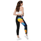 LAXUNIVERSE MOON BEAR Crossover leggings with pockets