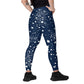 LAXUNIVERSE SPACE Crossover leggings with pockets