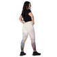 LAXUNIVERSE Crossover leggings with pockets