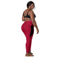 LAXUNIVERSE Carmine Crossover leggings with pockets