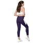 LAXUNIVERSE Tolopea Crossover leggings with pockets