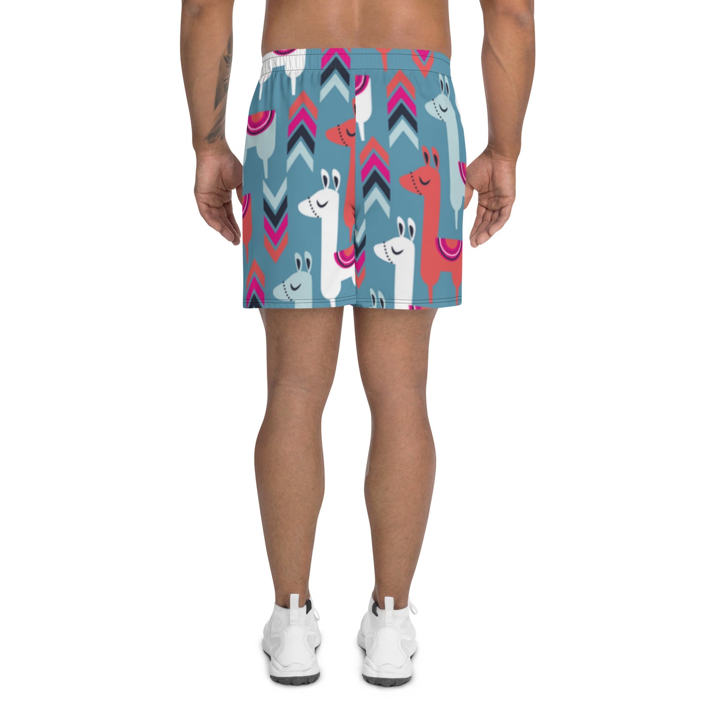 LAXuniverse LLAMA Men's Athletic Long Shorts