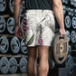 LAXUNIVERSE CRANE Men's Athletic Long Shorts