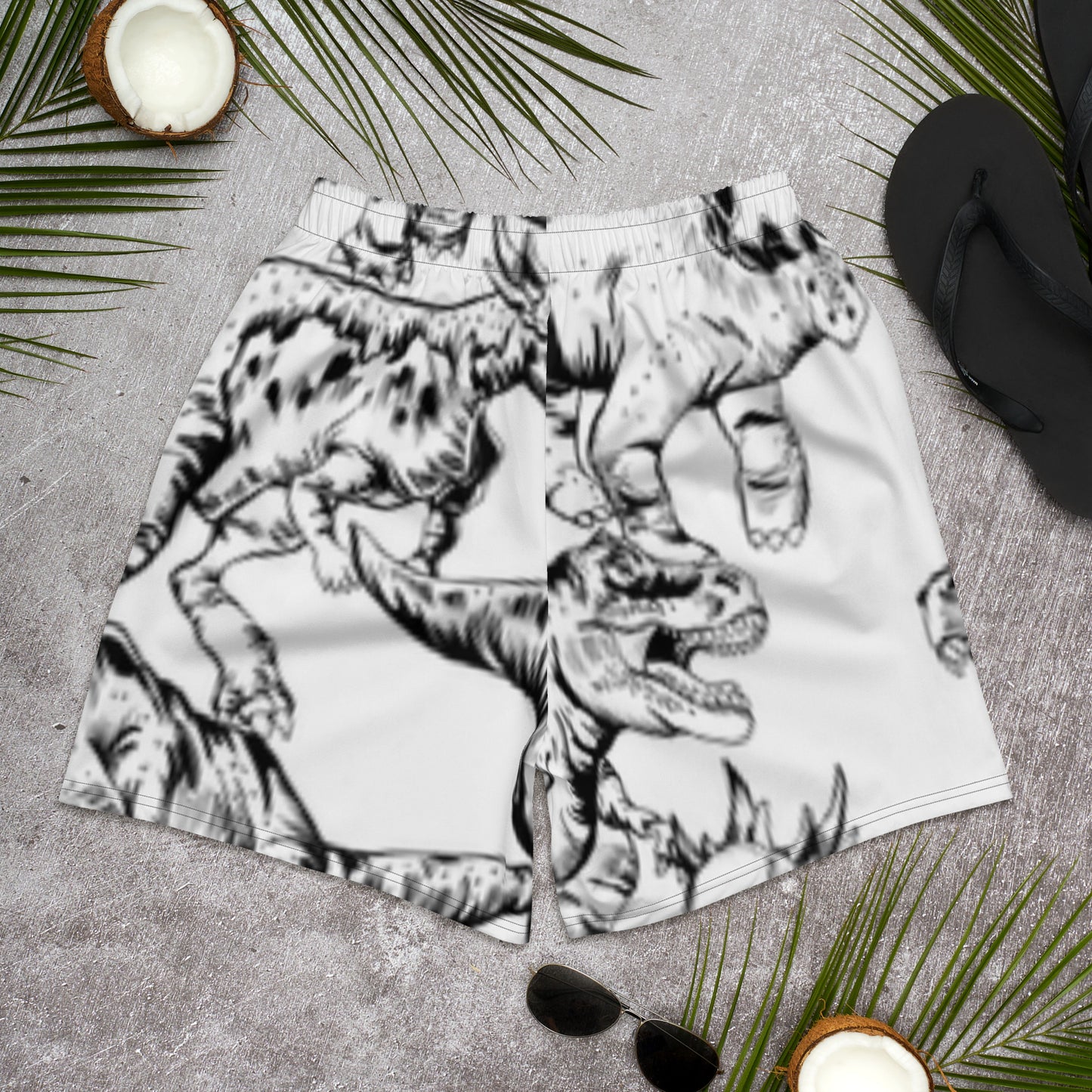 LAXUNIVERSE MEGA DINO Athletic Long Shorts