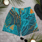 LAXUNIVERSE Jeffyfish Men's Athletic Long Shorts