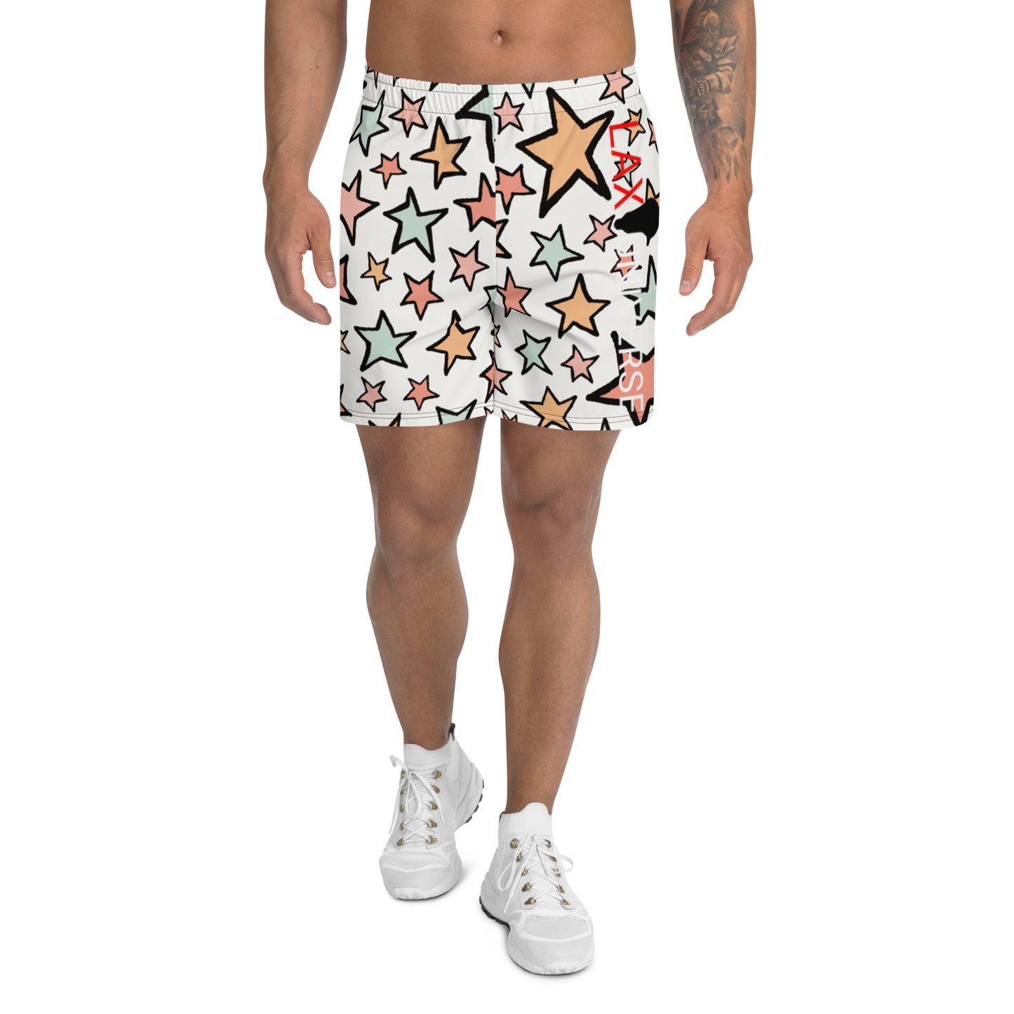LAXuniverse STAR Men's Athletic Long Shorts
