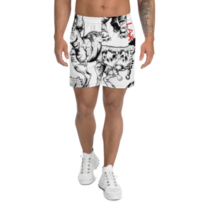 LAXUNIVERSE MEGA DINO Athletic Long Shorts
