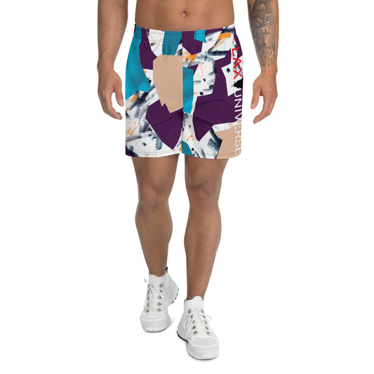 LAXUNIVERSE Men's Athletic Long Shorts