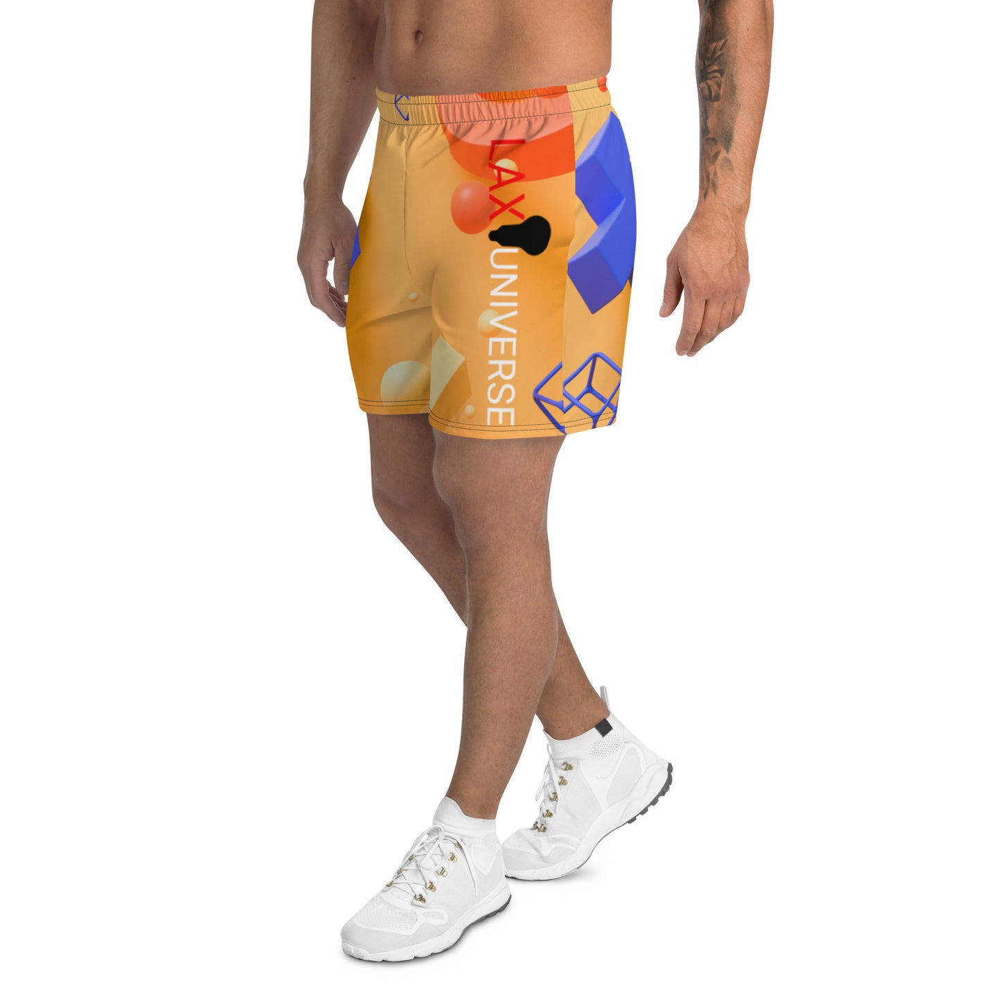 LAXuniverse PLAY Men's Athletic Long Shorts