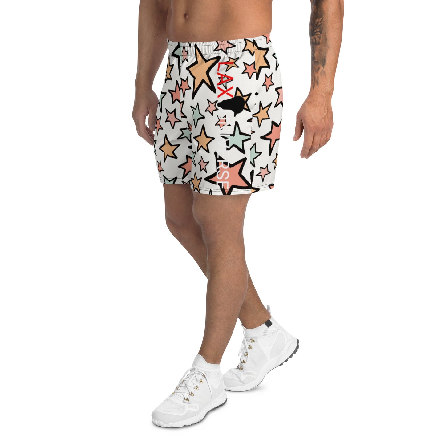 LAXuniverse STAR Men's Athletic Long Shorts