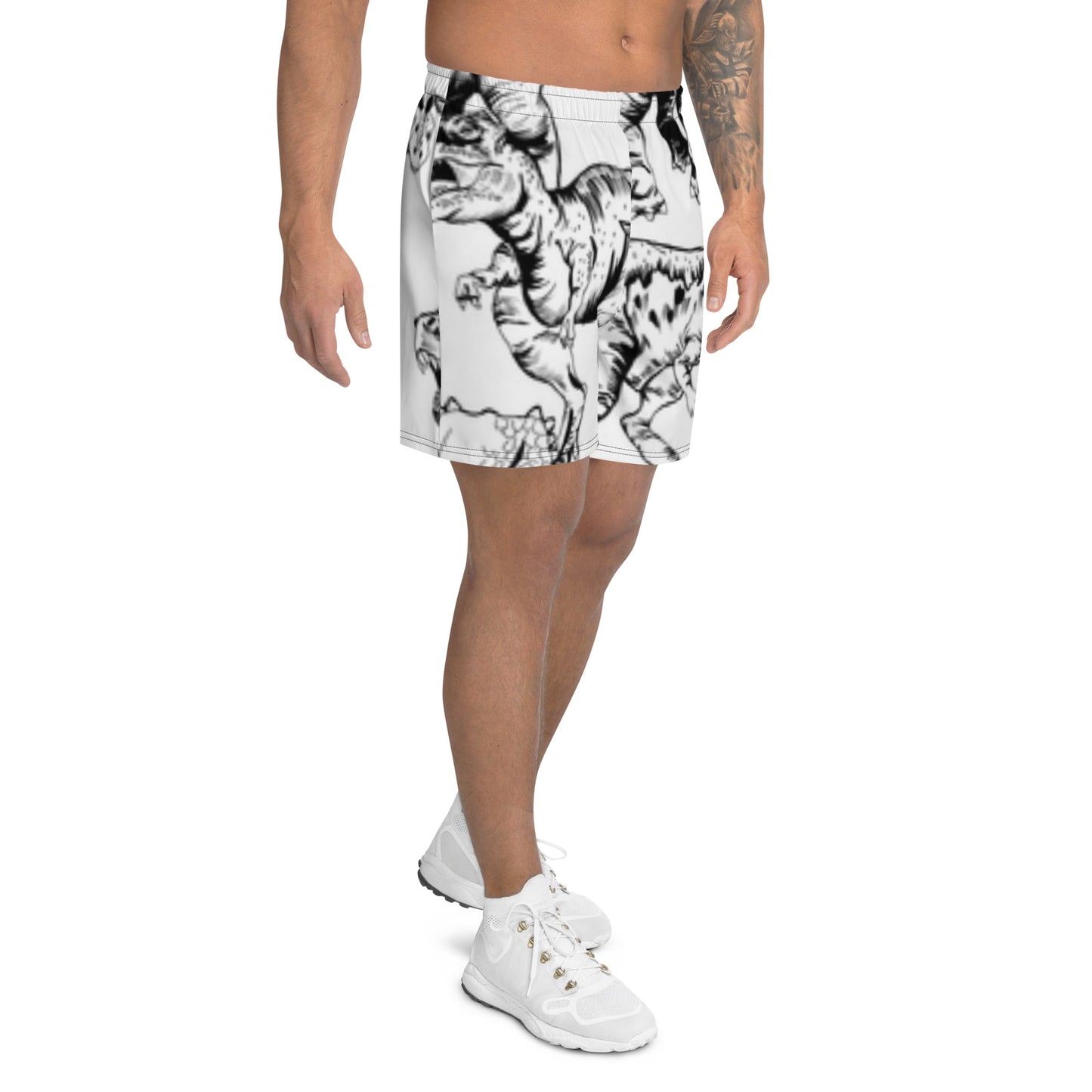 LAXUNIVERSE MEGA DINO Athletic Long Shorts