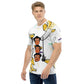LAXMONKEY BANANA WHITE Men's t-shirt