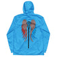 LAXUNIVERSE WINGS Deep Sky Blue Men’s windbreaker
