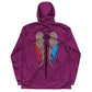 LAXUNIVERSE WINGS Eggplant Men’s windbreaker