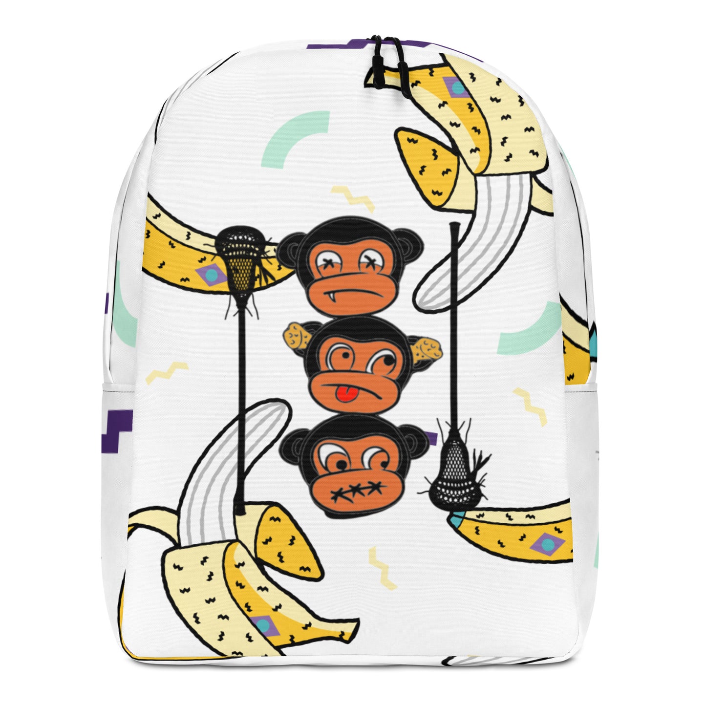 LAXUNIVRSE MONKEY  Minimalist Backpack