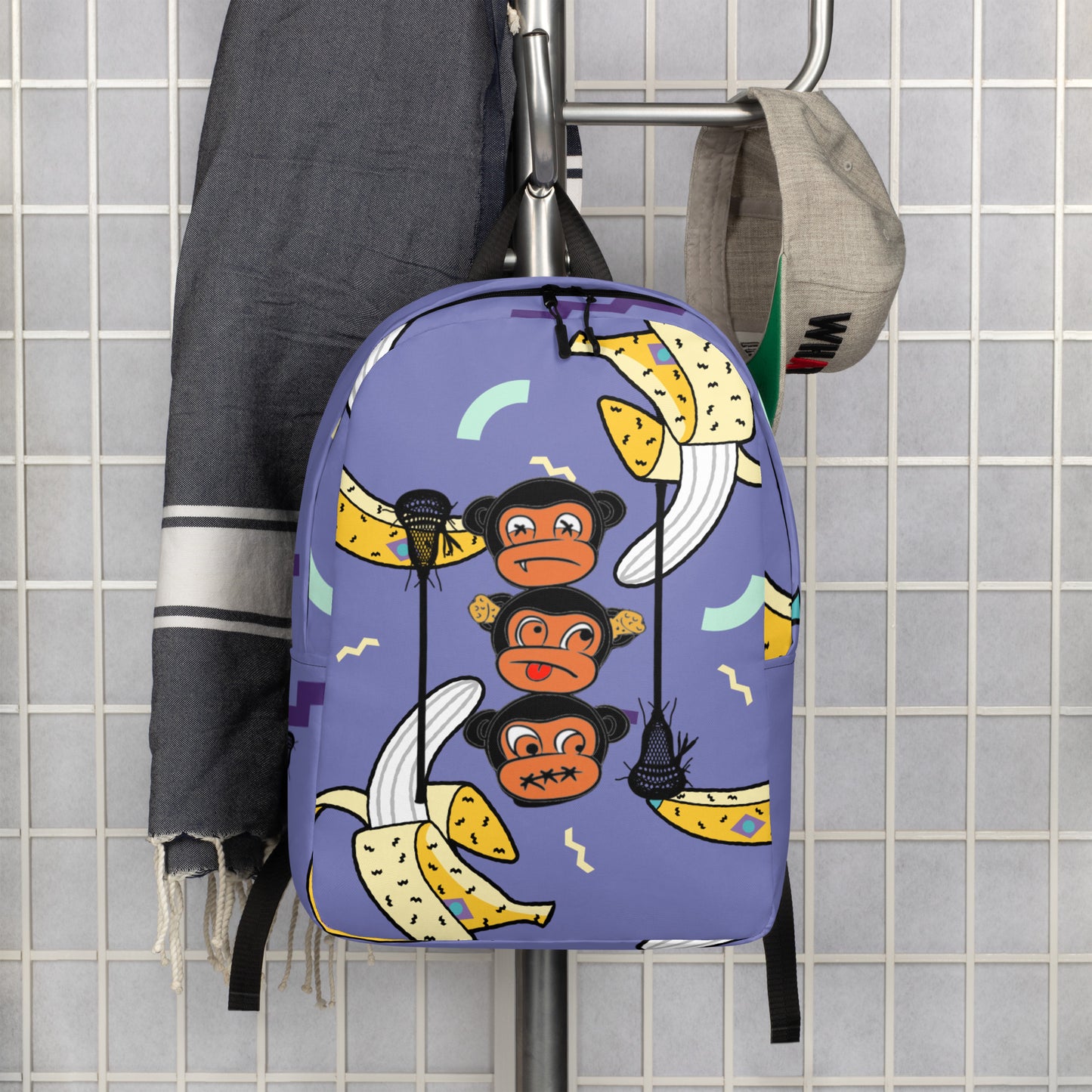 LAXUNIVERSE MONKEY Minimalist Backpack