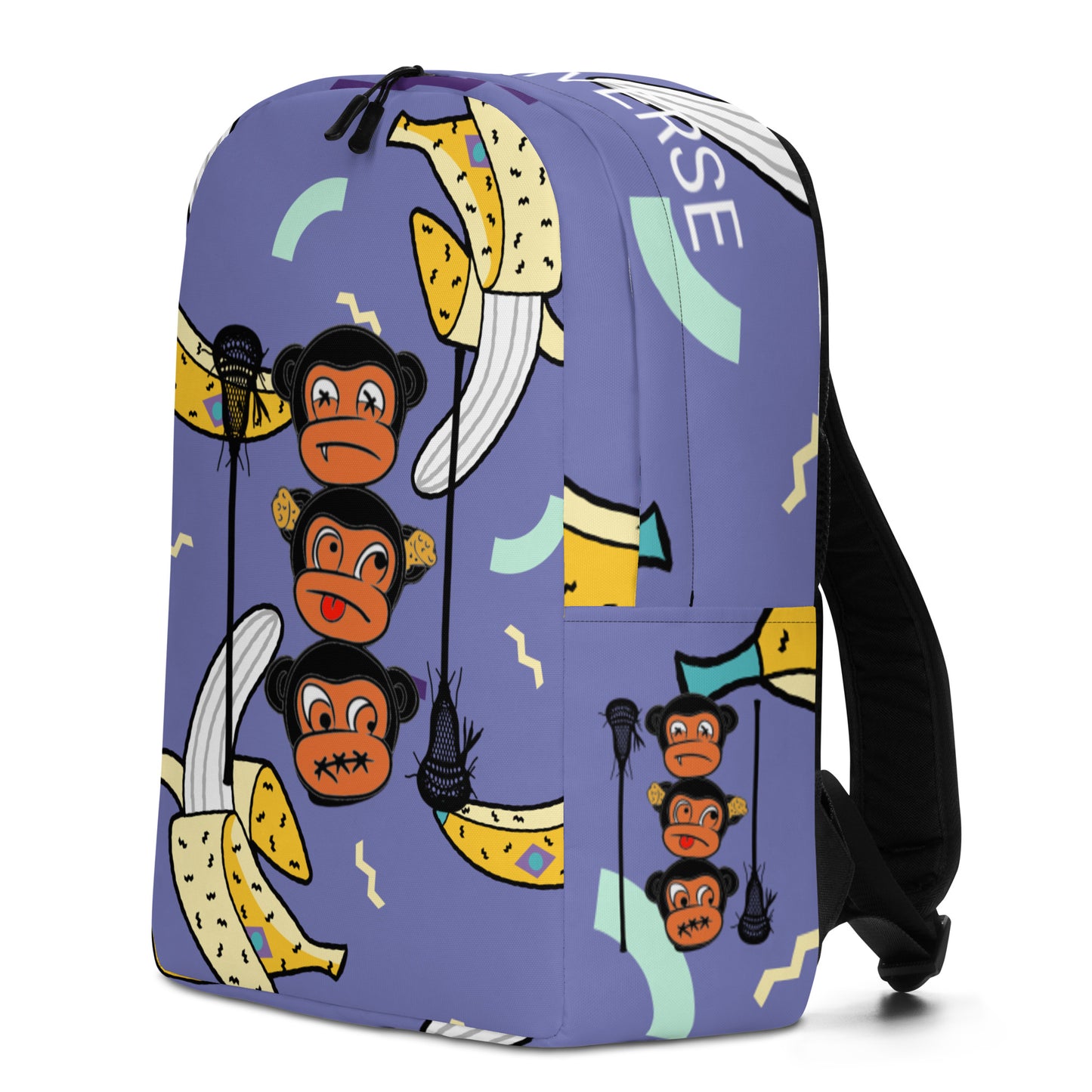 LAXUNIVERSE MONKEY Minimalist Backpack