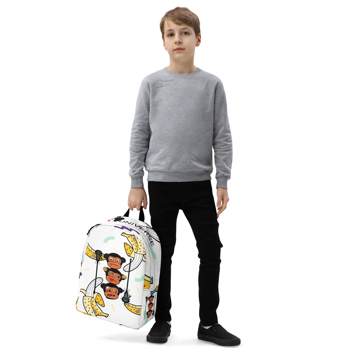 LAXUNIVRSE MONKEY  Minimalist Backpack